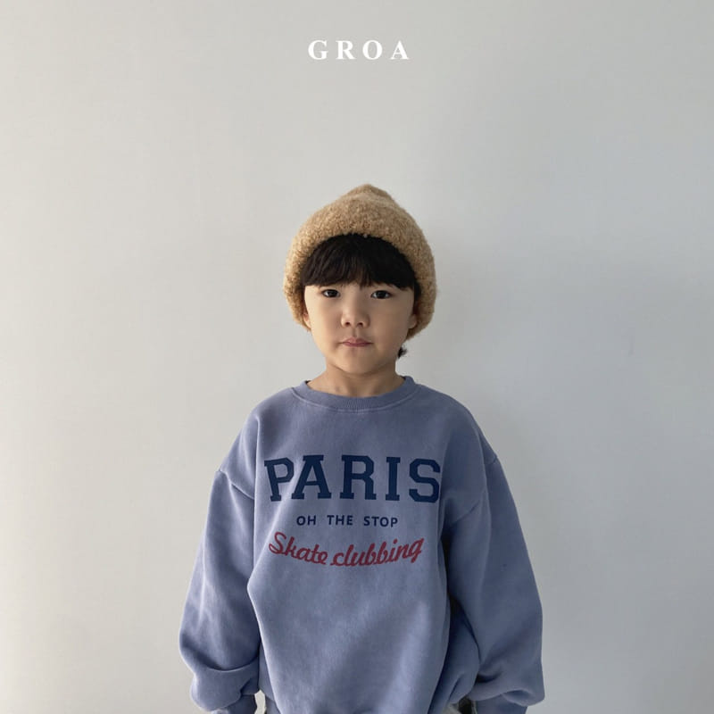 Groa - Korean Children Fashion - #childofig - Paris Sweatshirt - 8