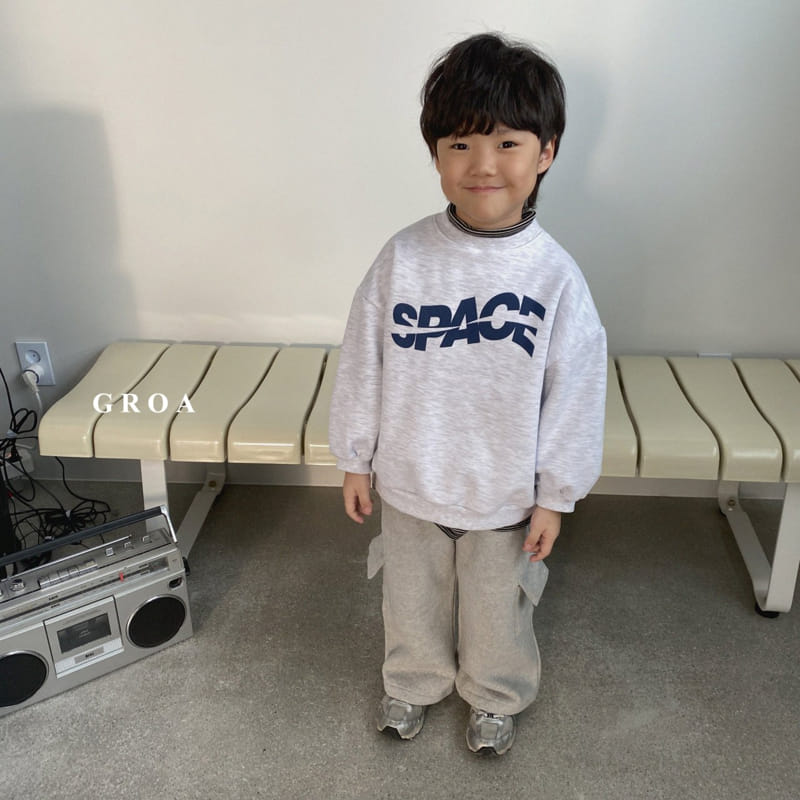 Groa - Korean Children Fashion - #childofig - Space Sweatshirt - 2