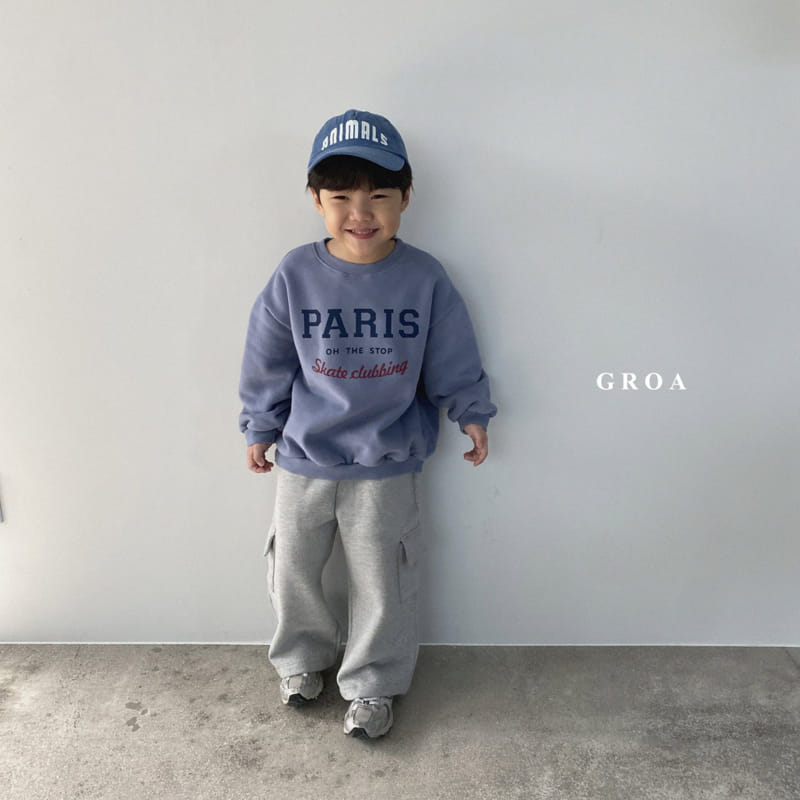 Groa - Korean Children Fashion - #designkidswear - Paris Sweatshirt - 10