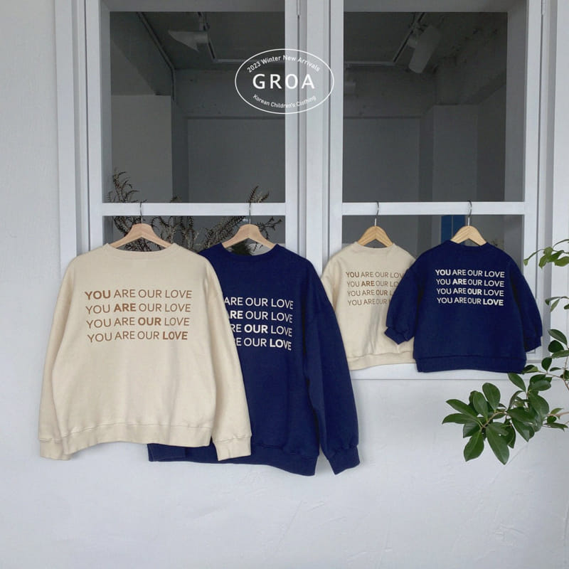 Groa - Korean Children Fashion - #designkidswear - Love Our Sweatshirt Mom - 2