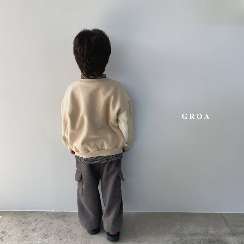 Groa - Korean Children Fashion - #discoveringself - Color Sweatshirt - 12