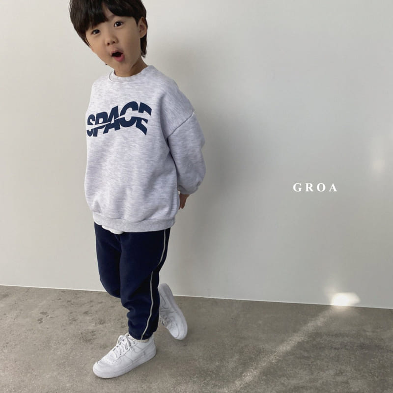 Groa - Korean Children Fashion - #discoveringself - Space Sweatshirt - 5