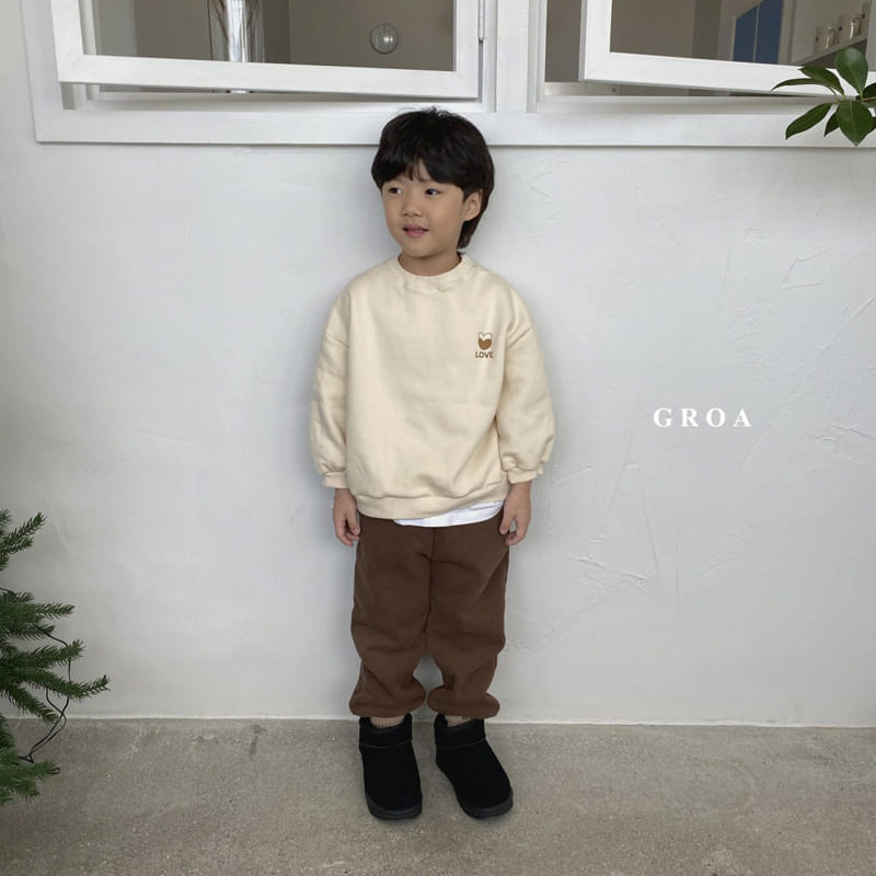 Groa - Korean Children Fashion - #fashionkids - Love Our Sweatshirt - 3