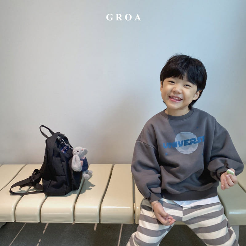 Groa - Korean Children Fashion - #kidsshorts - Univers Sweatshirt - 9