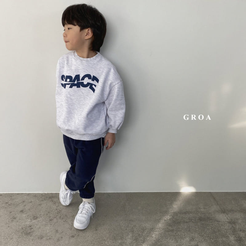 Groa - Korean Children Fashion - #kidsshorts - Space Sweatshirt - 7