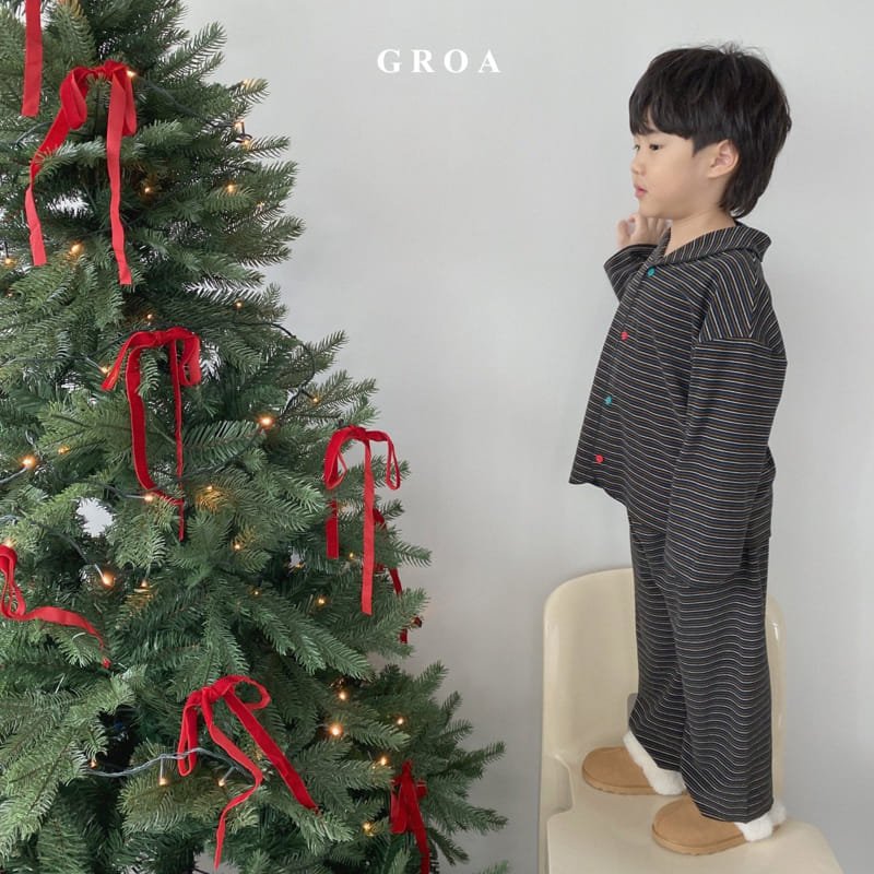 Groa - Korean Children Fashion - #kidzfashiontrend - Groa Pajama - 8