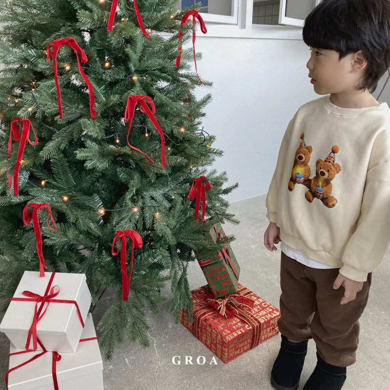 Groa - Korean Children Fashion - #kidzfashiontrend - Bear Sweatshirt - 5
