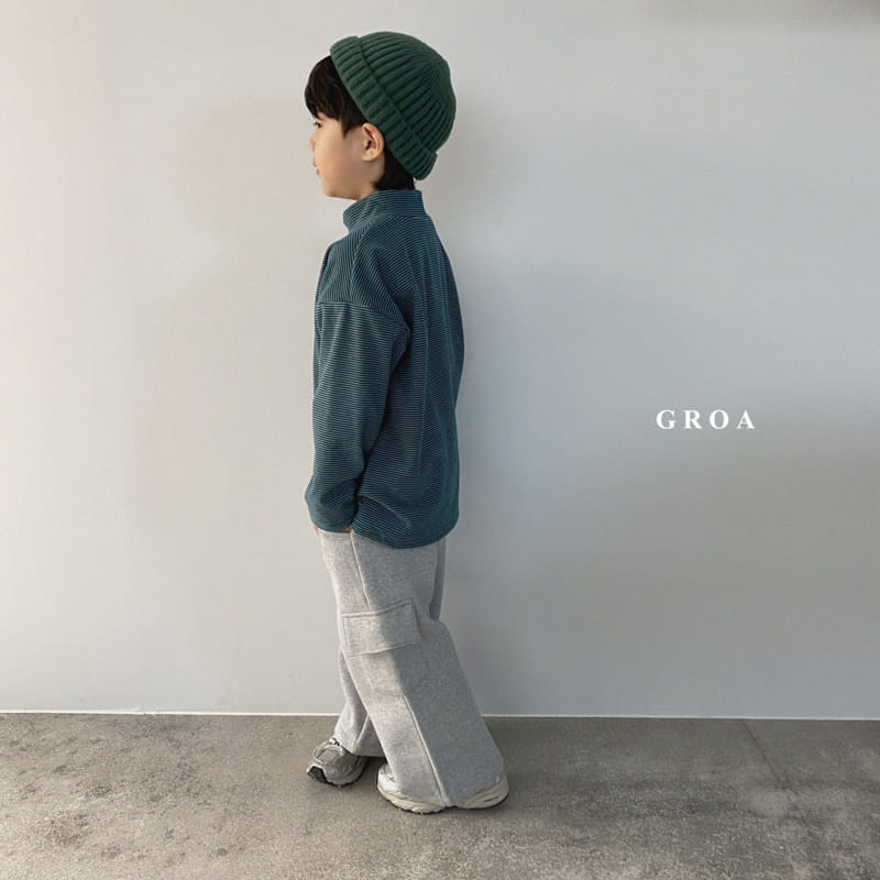 Groa - Korean Children Fashion - #littlefashionista - Stripes Turtleneck Tee - 3