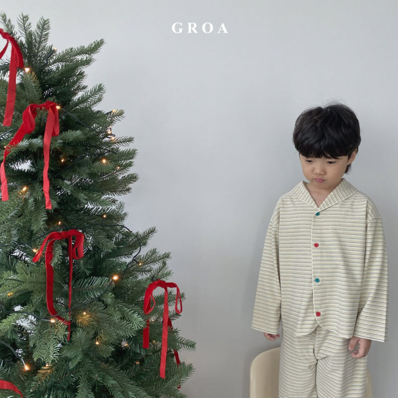 Groa - Korean Children Fashion - #magicofchildhood - Groa Pajama - 11