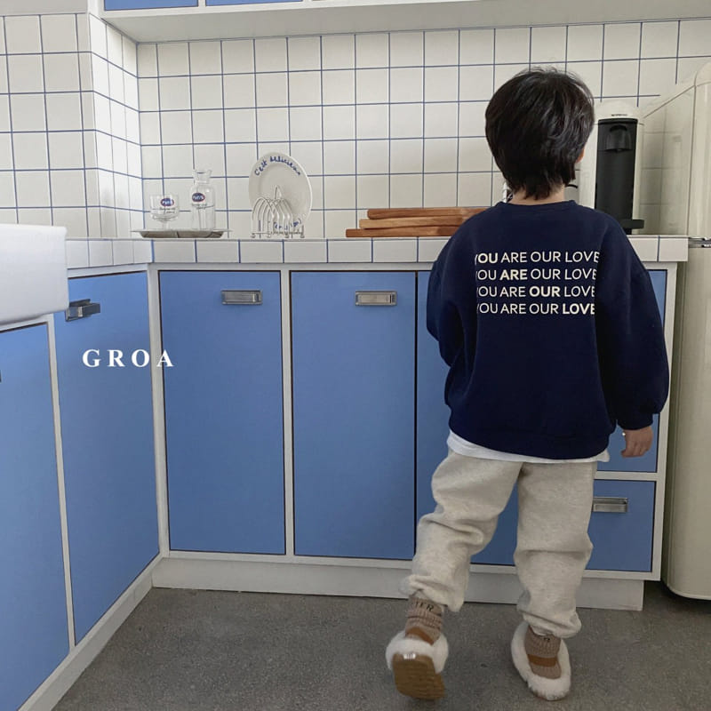 Groa - Korean Children Fashion - #magicofchildhood - Love Our Sweatshirt - 9