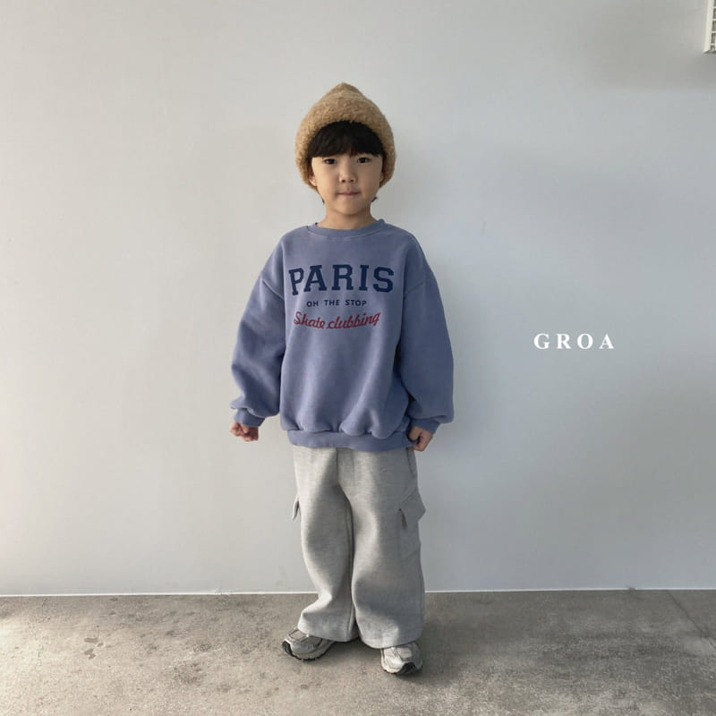 Groa - Korean Children Fashion - #minifashionista - Paris Sweatshirt - 3