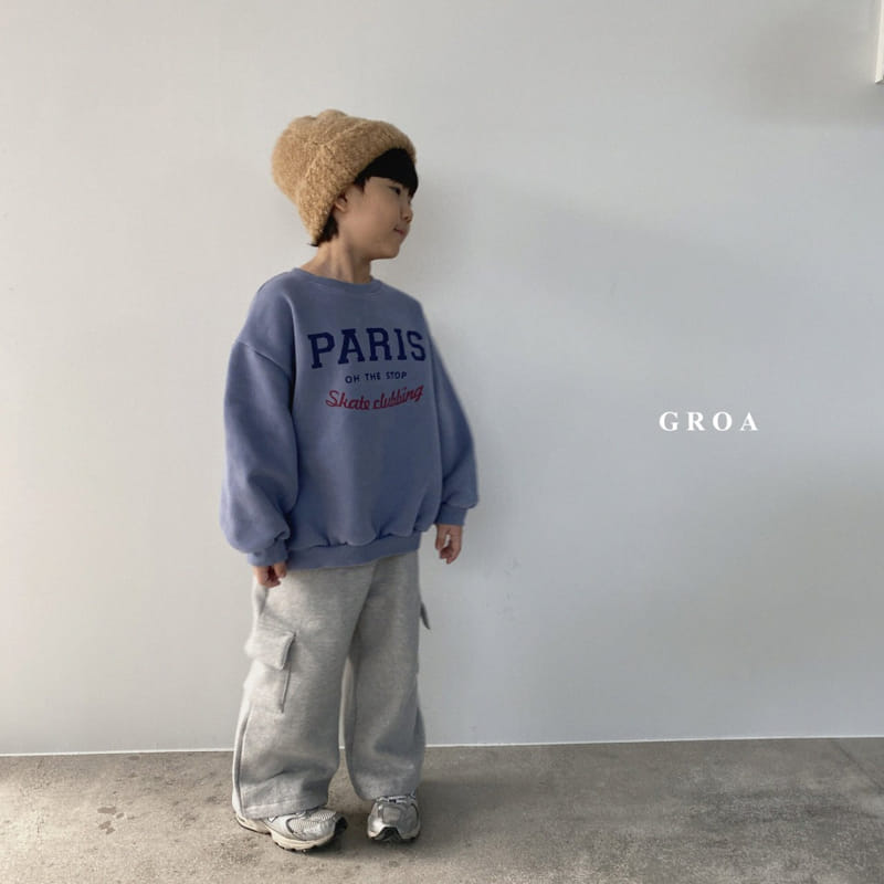 Groa - Korean Children Fashion - #todddlerfashion - Paris Sweatshirt - 5