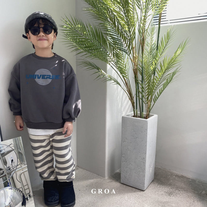 Groa - Korean Children Fashion - #todddlerfashion - Univers Sweatshirt