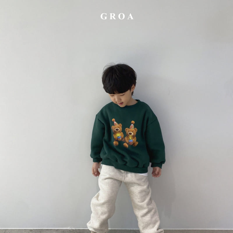 Groa - Korean Children Fashion - #todddlerfashion - Bear Sweatshirt - 11