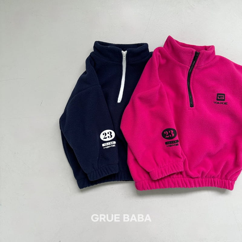 Grue Baba - Korean Children Fashion - #designkidswear - 23 Half Zip-up