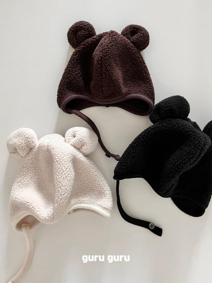 Guru Guru - Korean Baby Fashion - #onlinebabyshop - Bear Hats - 4