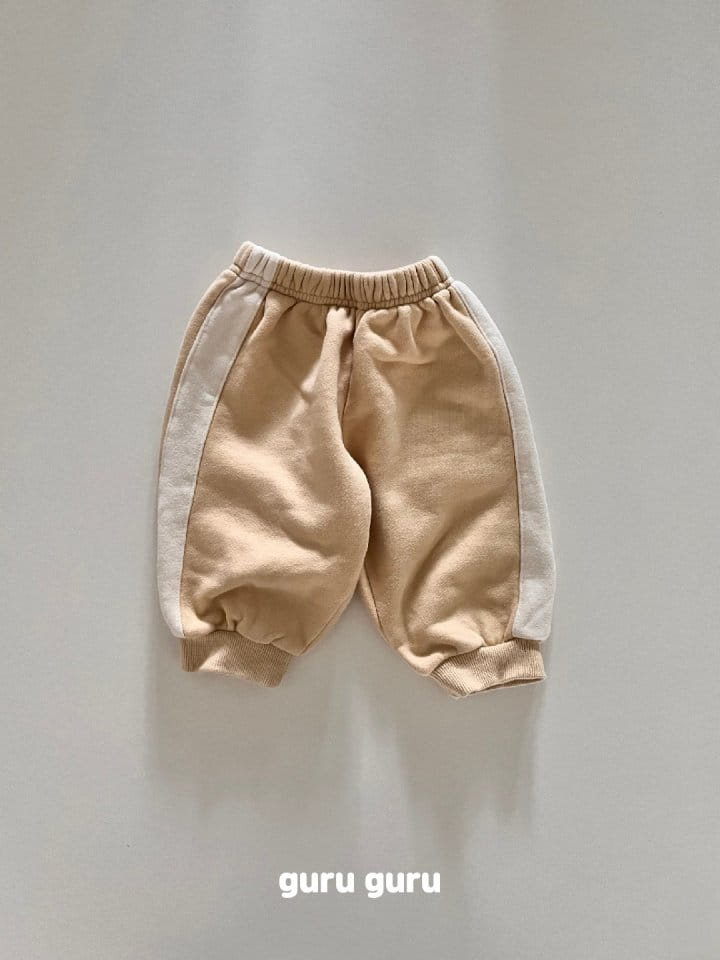 Guru Guru - Korean Baby Fashion - #smilingbaby - Fleece Line Pants - 3
