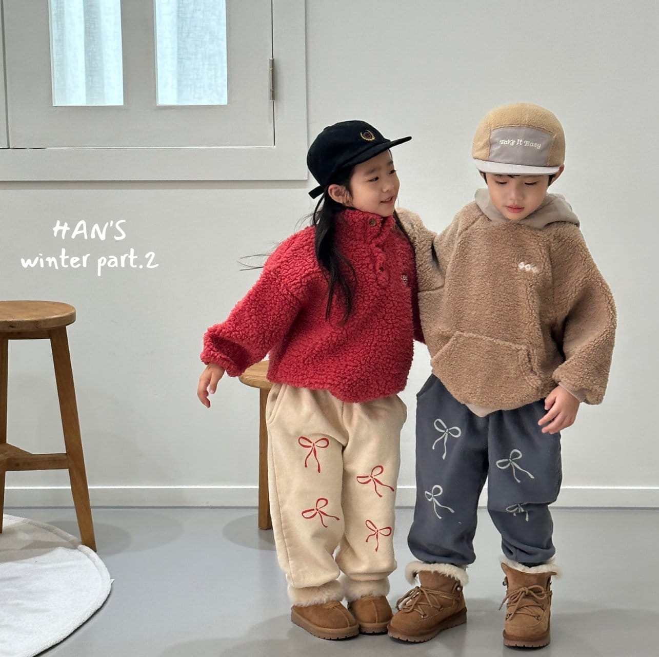 Han's - Korean Children Fashion - #Kfashion4kids - Merry Ribbon Pants