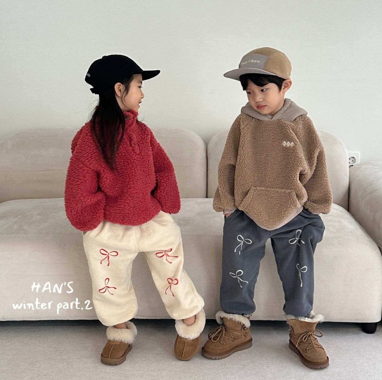 Han's - Korean Children Fashion - #childrensboutique - Merry Ribbon Pants - 10