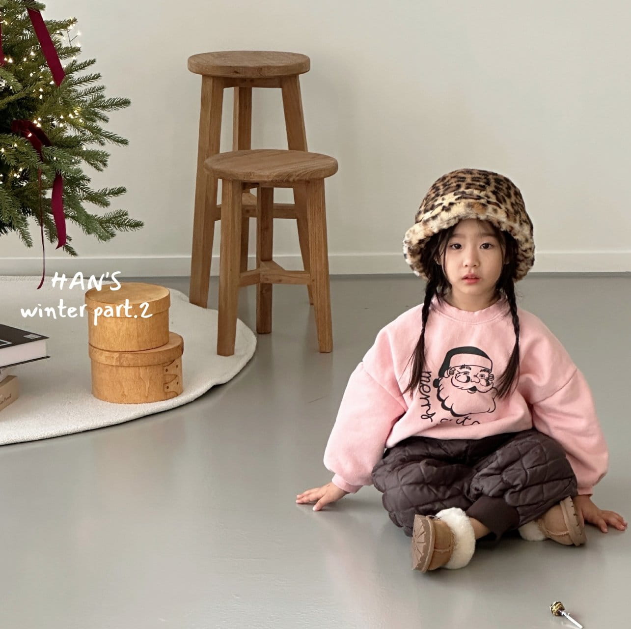 Han's - Korean Children Fashion - #childrensboutique - Santa Sweatshirt - 7