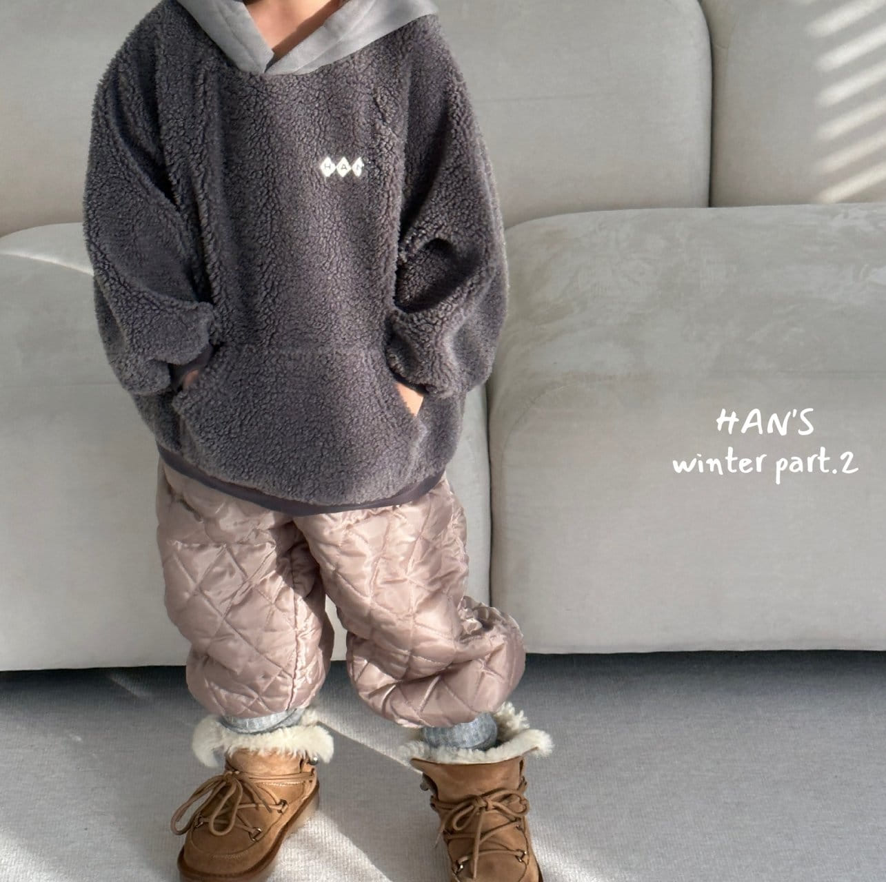 Han's - Korean Children Fashion - #childofig - Free Hoddy Sweatshirt - 4