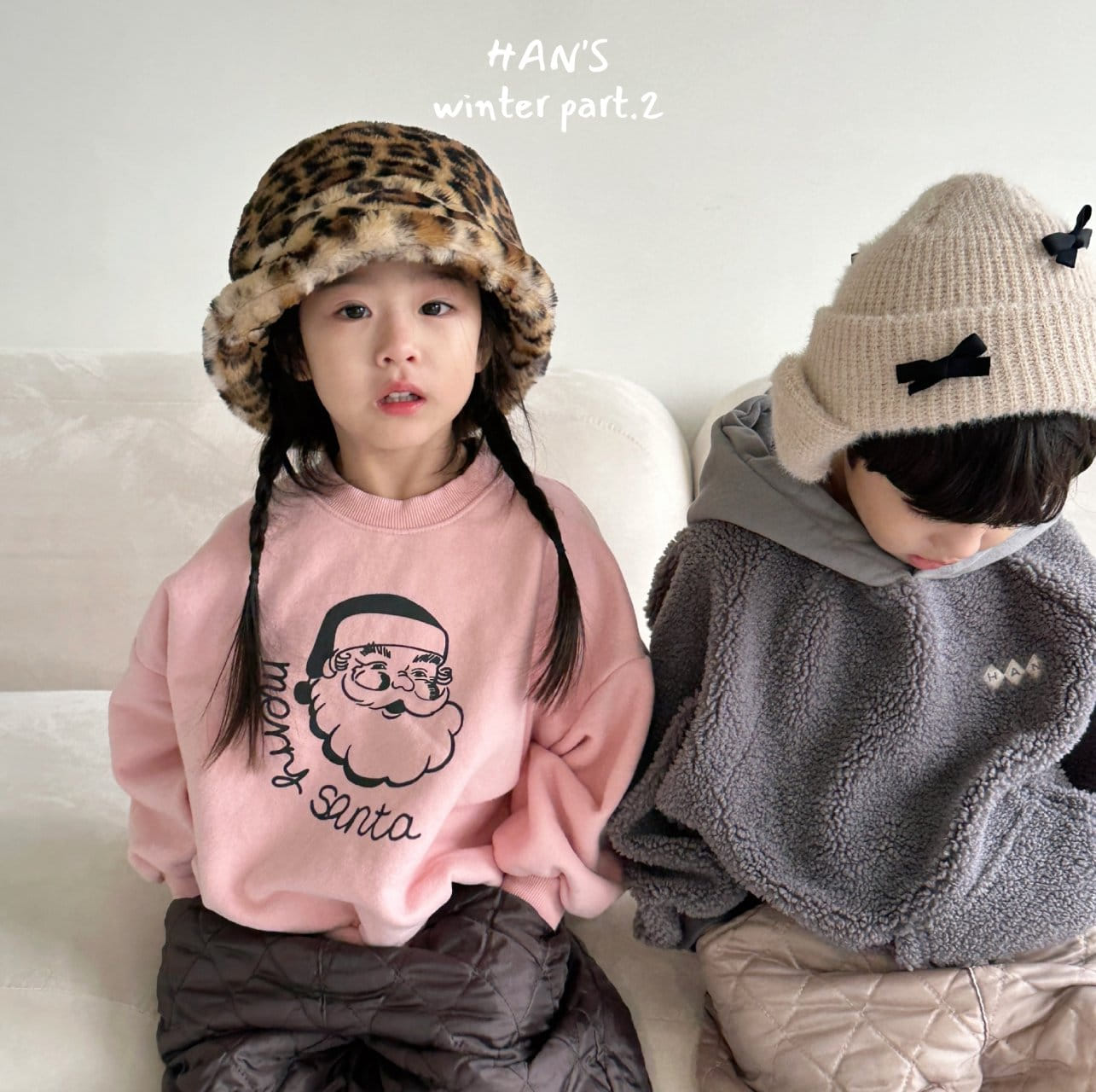 Han's - Korean Children Fashion - #designkidswear - Santa Sweatshirt - 8
