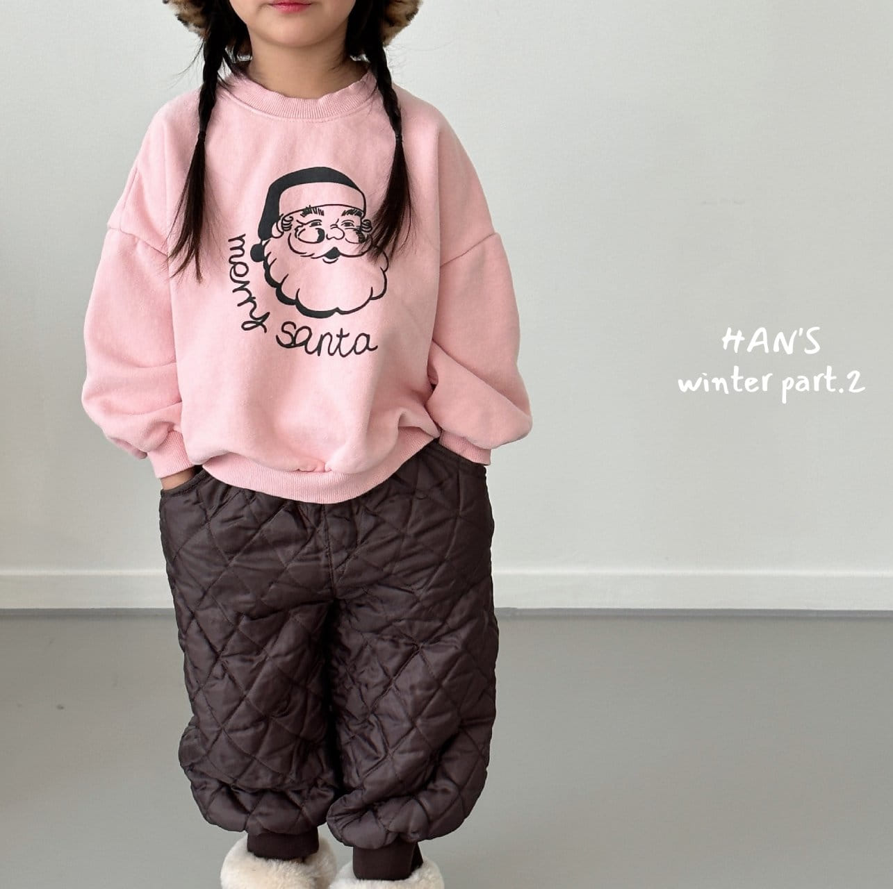Han's - Korean Children Fashion - #designkidswear - Tona Quilting Pants - 12