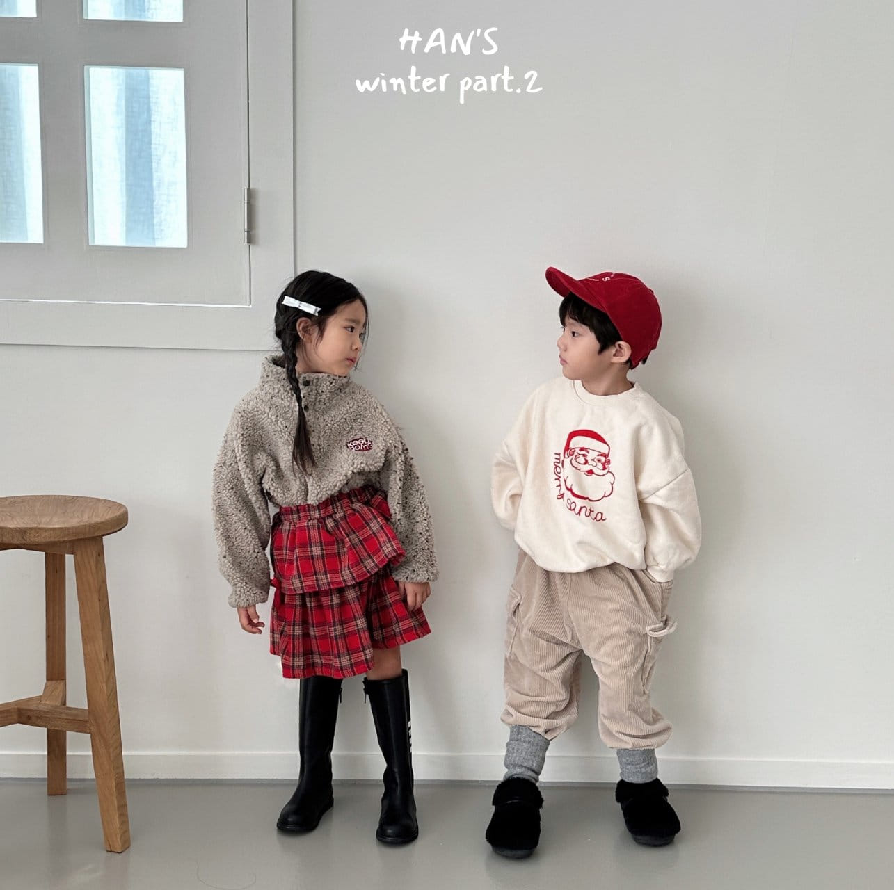 Han's - Korean Children Fashion - #fashionkids - Santa Sweatshirt - 10