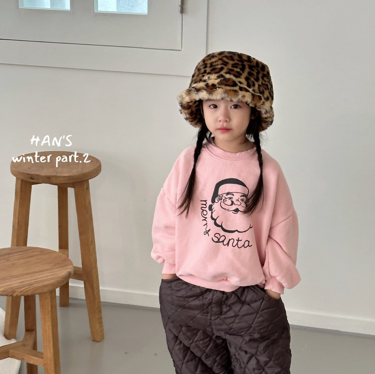 Han's - Korean Children Fashion - #stylishchildhood - Santa Sweatshirt - 5
