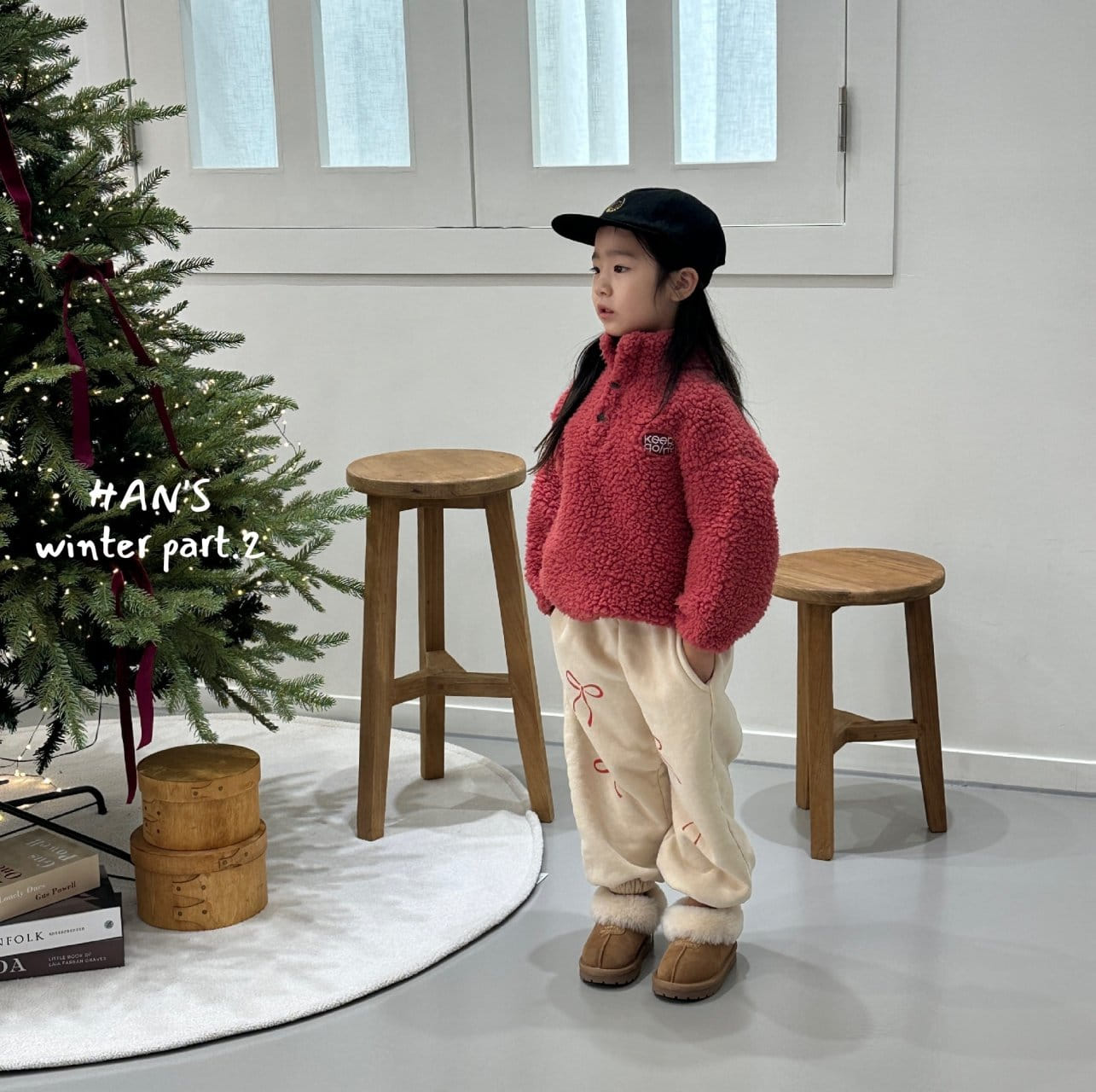 Han's - Korean Children Fashion - #todddlerfashion - Merry Ribbon Pants - 6