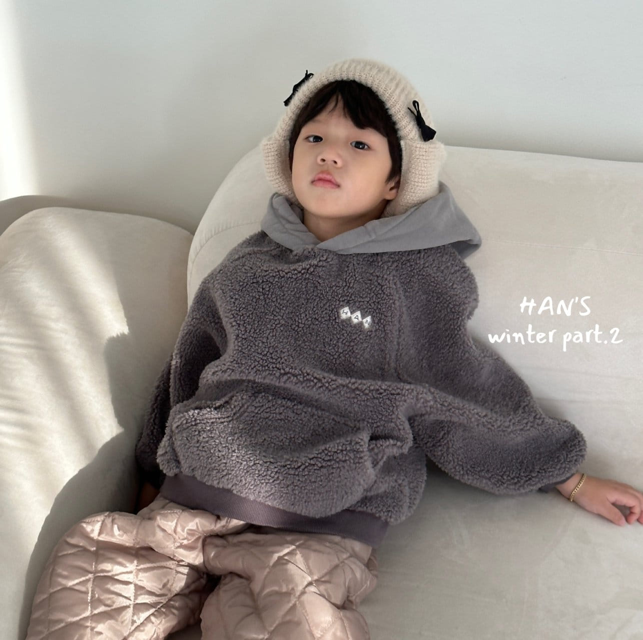 Han's - Korean Children Fashion - #toddlerclothing - Free Hoddy Sweatshirt