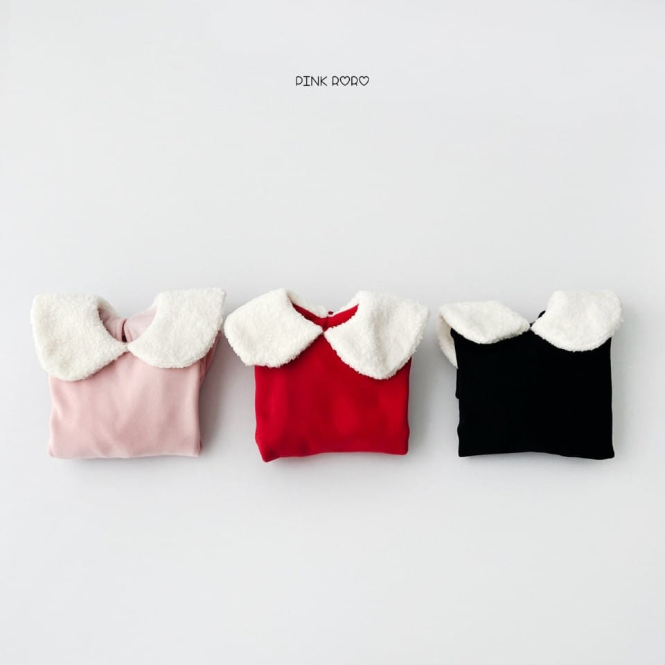 Haro Haro - Korean Children Fashion - #childofig - Boa Collar Fleece One-Piece - 2