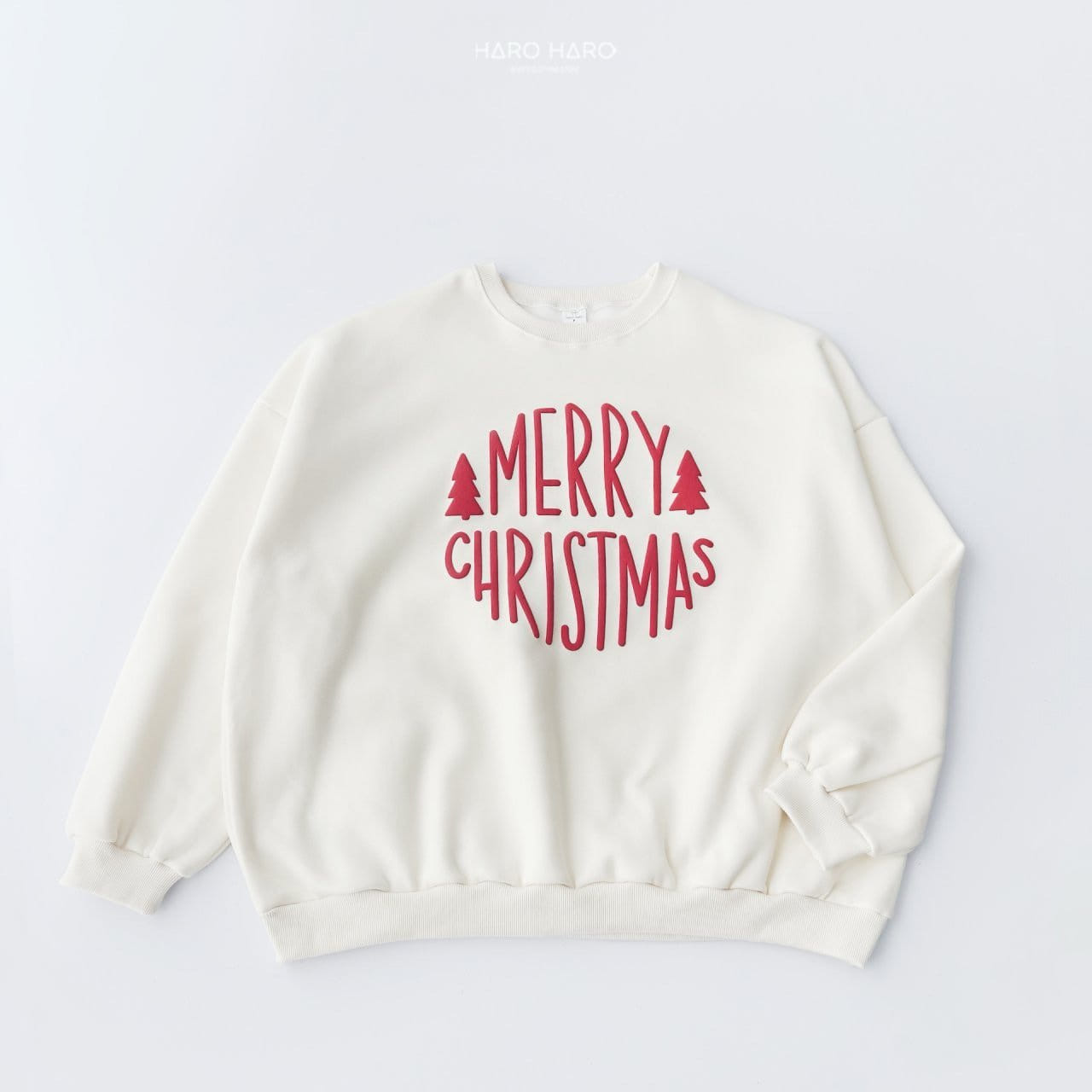 Haro Haro - Korean Children Fashion - #fashionkids - Circle Christmas Sweatshirt With MOM - 4