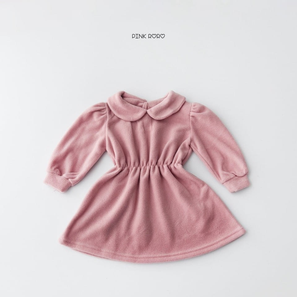 Haro Haro - Korean Children Fashion - #kidsshorts - Circle Collar Fleece One-Piece - 6