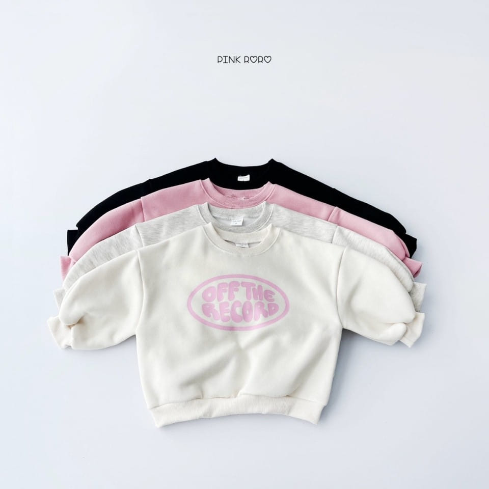 Haro Haro - Korean Children Fashion - #minifashionista - Record Fleece Sweatshirt