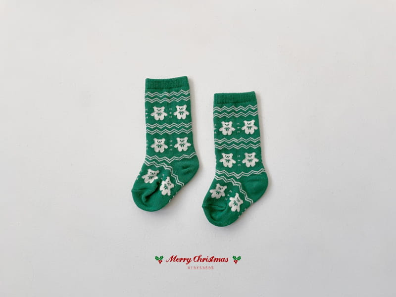 Hi Byebebe - Korean Baby Fashion - #babyboutique - Christmas Socks Set - 7