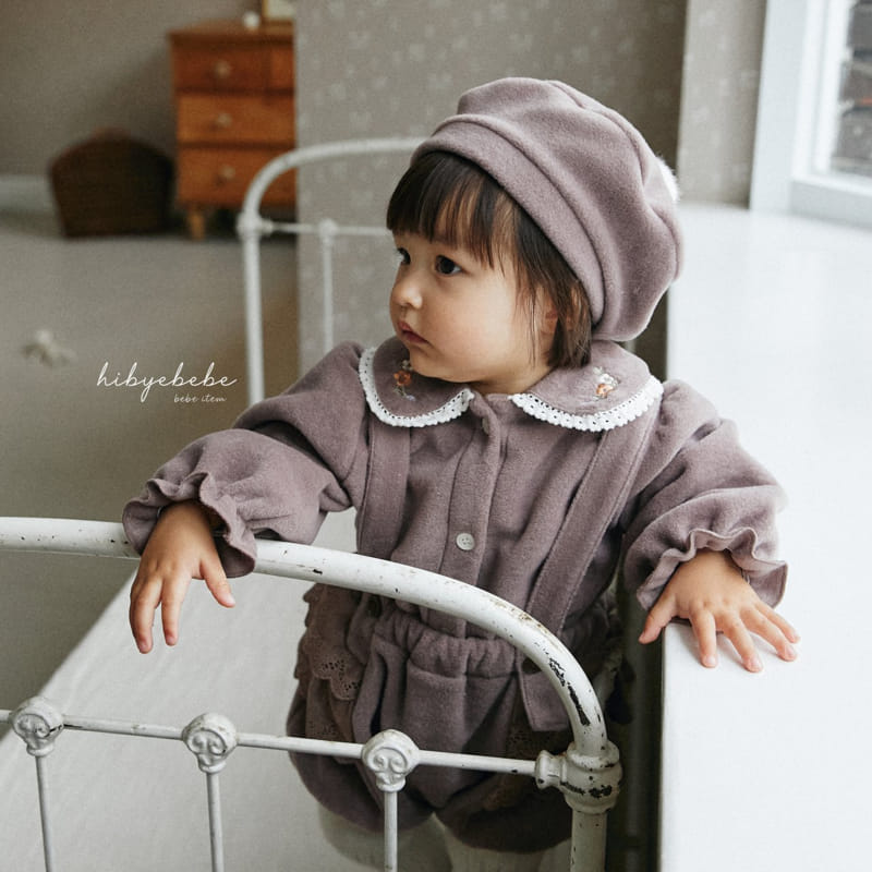 Hi Byebebe - Korean Baby Fashion - #babyboutique - Monte Lace Dungarees Bloomer - 6