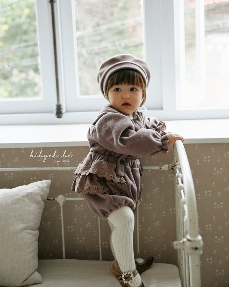 Hi Byebebe - Korean Baby Fashion - #babyboutique - Monte Lace Dungarees Bloomer - 7