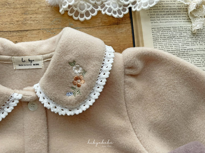 Hi Byebebe - Korean Baby Fashion - #babyboutique - Flower Embroidery Cardigan - 5