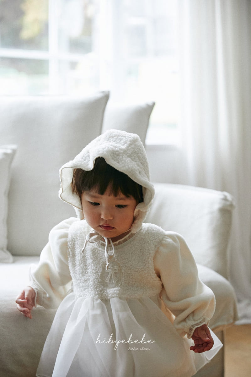 Hi Byebebe - Korean Baby Fashion - #babyboutique - Melody Fleece Bodysuit - 5