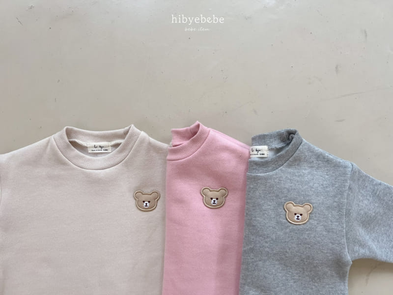 Hi Byebebe - Korean Baby Fashion - #babyboutique - Bear Fleece Top Bottom Set - 5