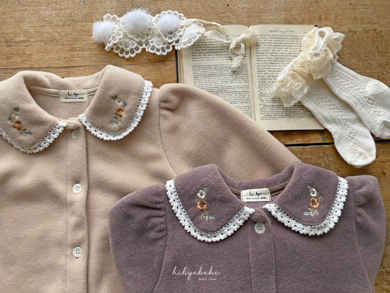 Hi Byebebe - Korean Baby Fashion - #babyboutiqueclothing - Flower Embroidery Cardigan - 7