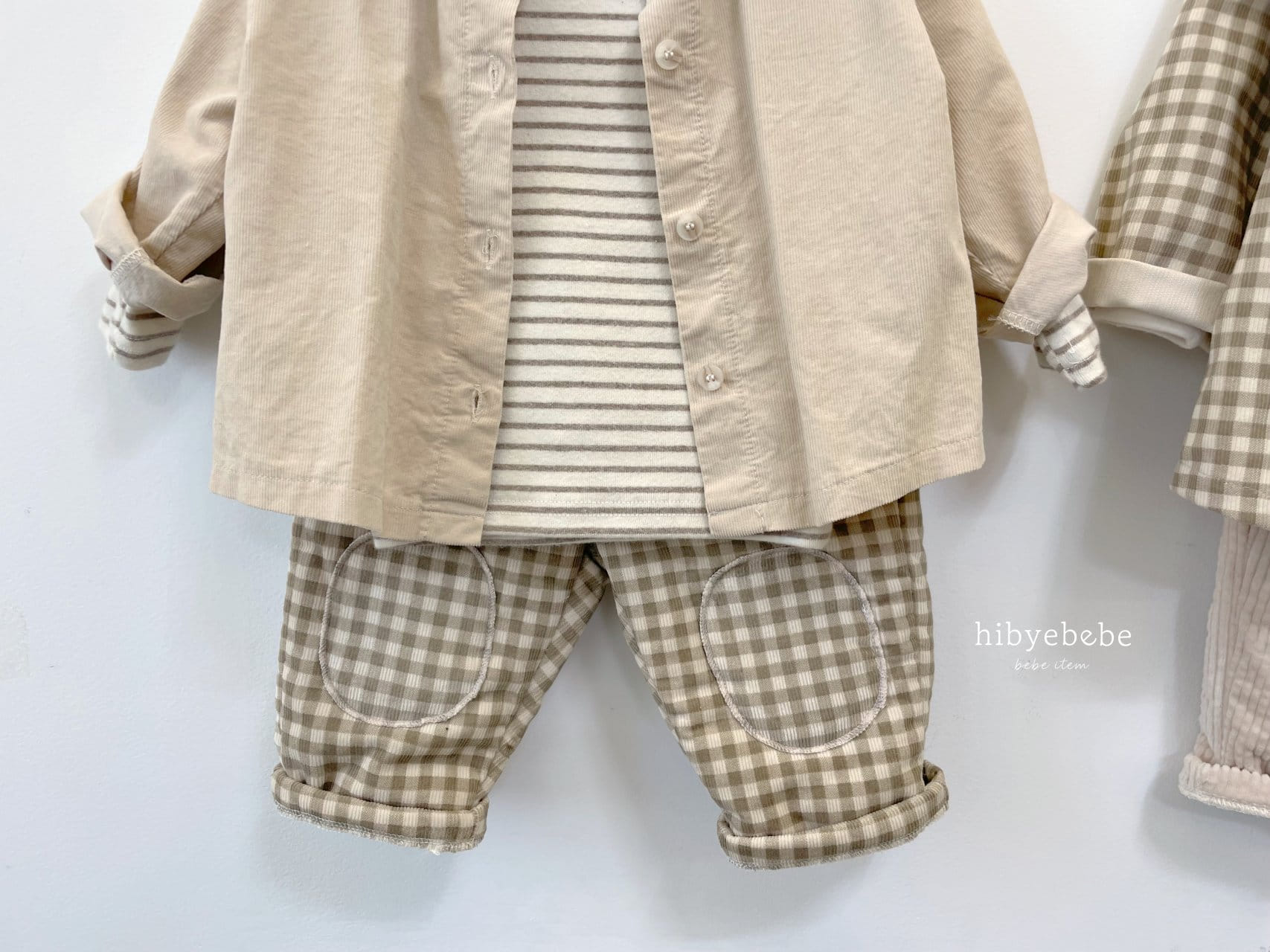 Hi Byebebe - Korean Baby Fashion - #babyboutiqueclothing - HoHo Rib Padding Pants - 2