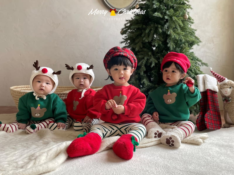 Hi Byebebe - Korean Baby Fashion - #babyboutiqueclothing - Baby Bear Sweatshirt - 4