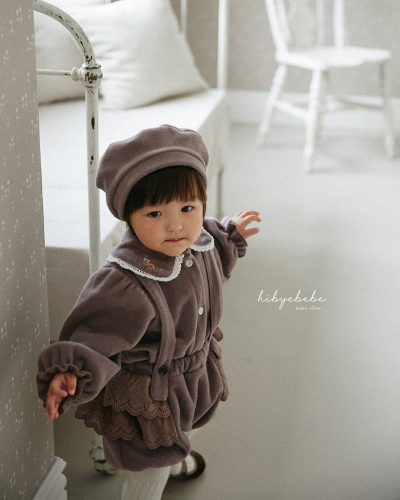 Hi Byebebe - Korean Baby Fashion - #babyclothing - Monte Lace Dungarees Bloomer - 9