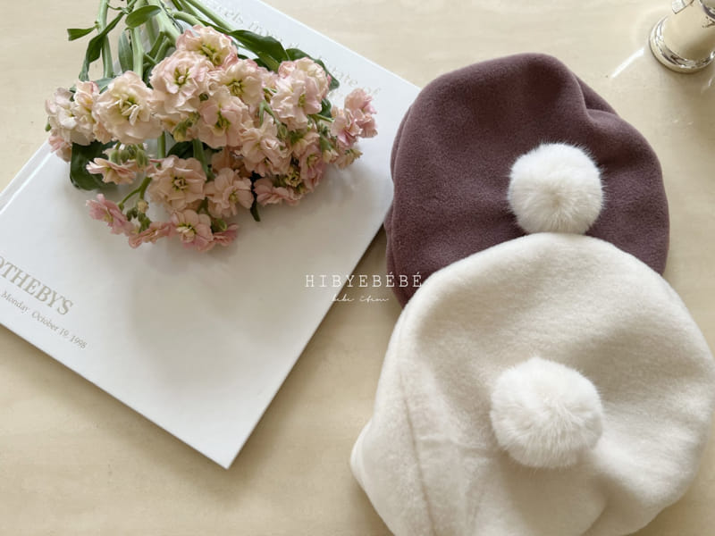 Hi Byebebe - Korean Baby Fashion - #babyfashion - 23 Fleece Bell Beret Hat - 7
