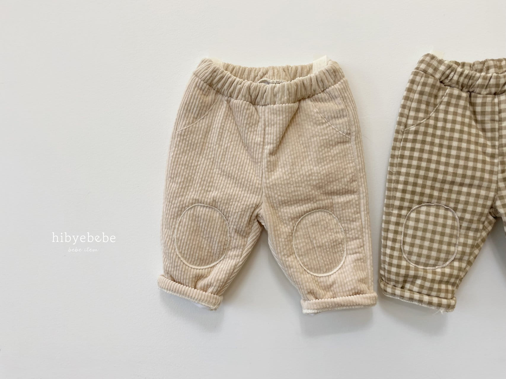 Hi Byebebe - Korean Baby Fashion - #babyclothing - HoHo Rib Padding Pants - 4
