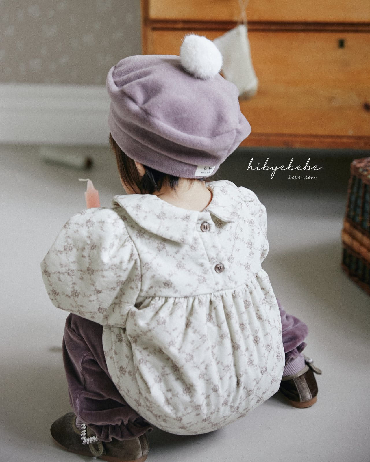 Hi Byebebe - Korean Baby Fashion - #babyfever - Urban Smocking Top Bottom Set - 11