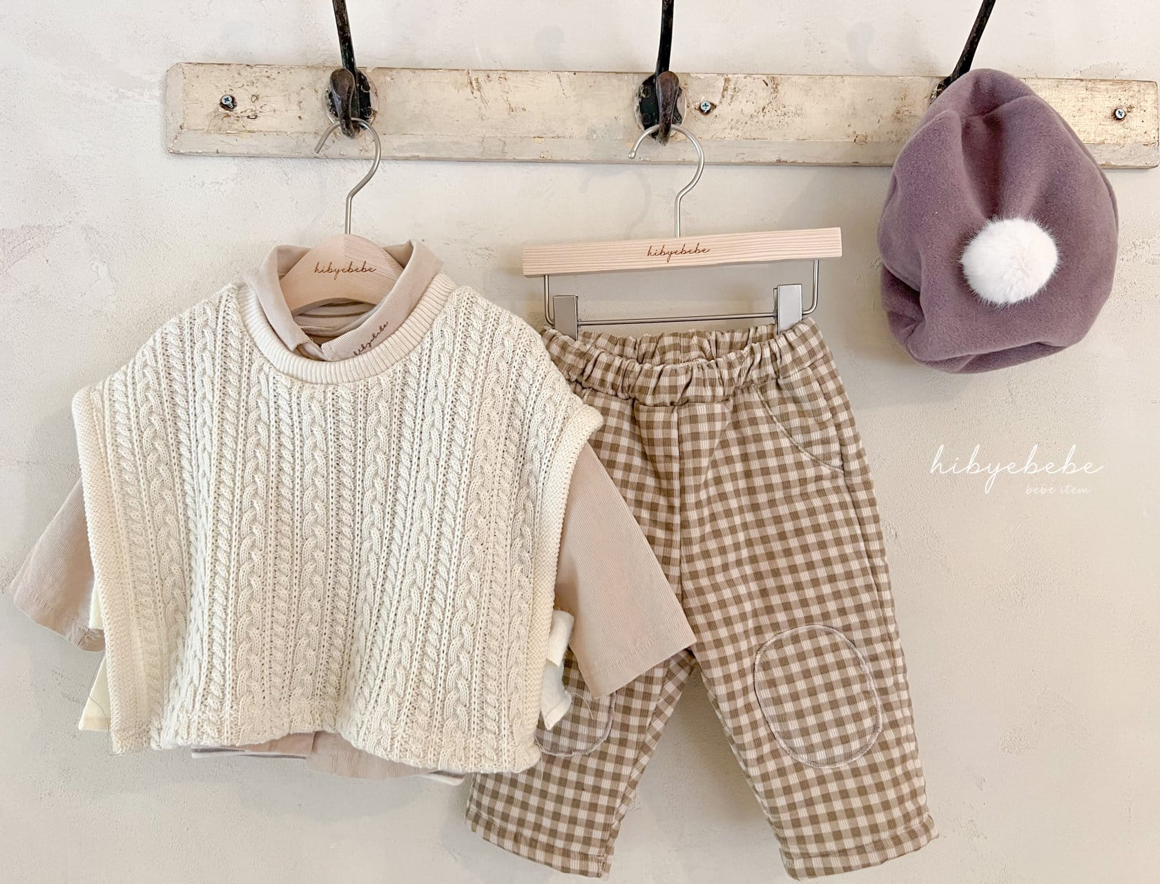 Hi Byebebe - Korean Baby Fashion - #babyfever - Twisted Knit Bustier - 4