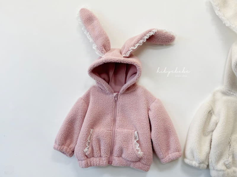 Hi Byebebe - Korean Baby Fashion - #babylifestyle - Bunny Fleece ZIP-up - 8